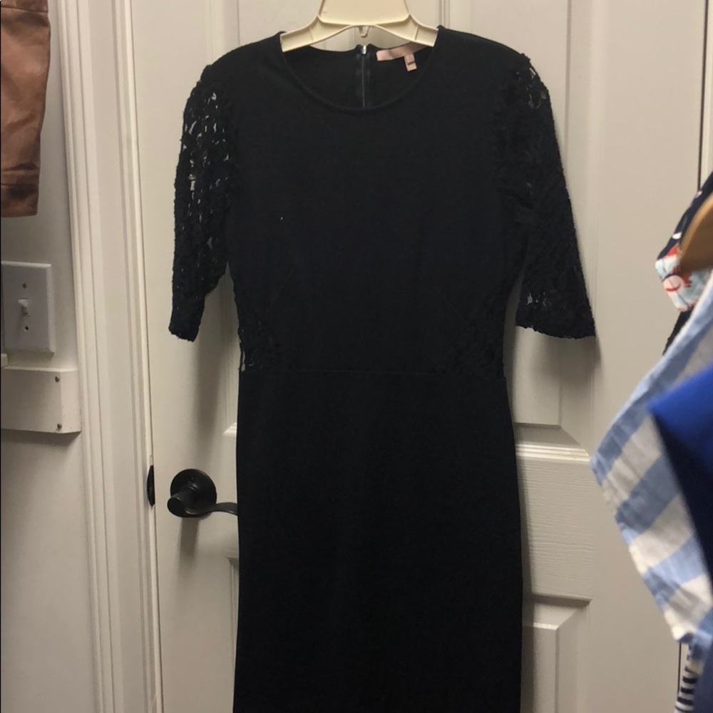 Black formal dress